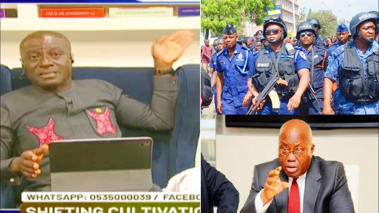 Break; Captain Smart Fires Ghana Police & President Over Poor Service
