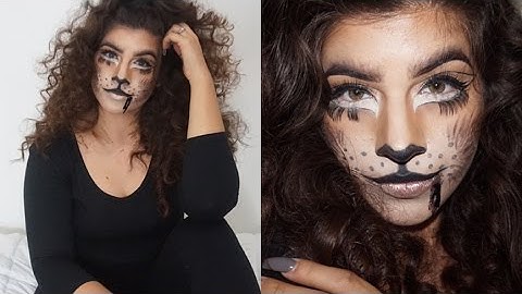 Lion Halloween Makeup Tutorial