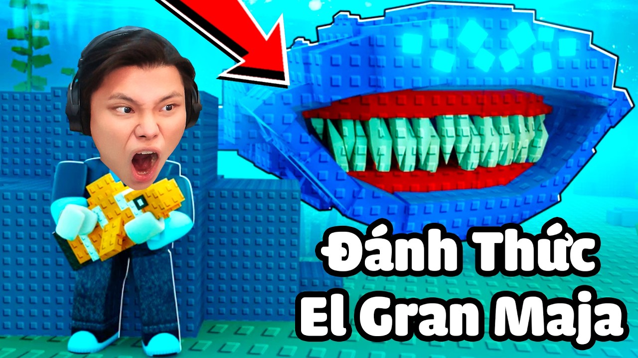 [ROBLOX] JAYGRAY TROLL THỦY QUÁI EL GRAN MAJA ĐANG NGỦ🐋💤BẠN THÂN CÁ MẬP ĐẠI DƯƠNG THE BLOOP KHỔNG LỒ