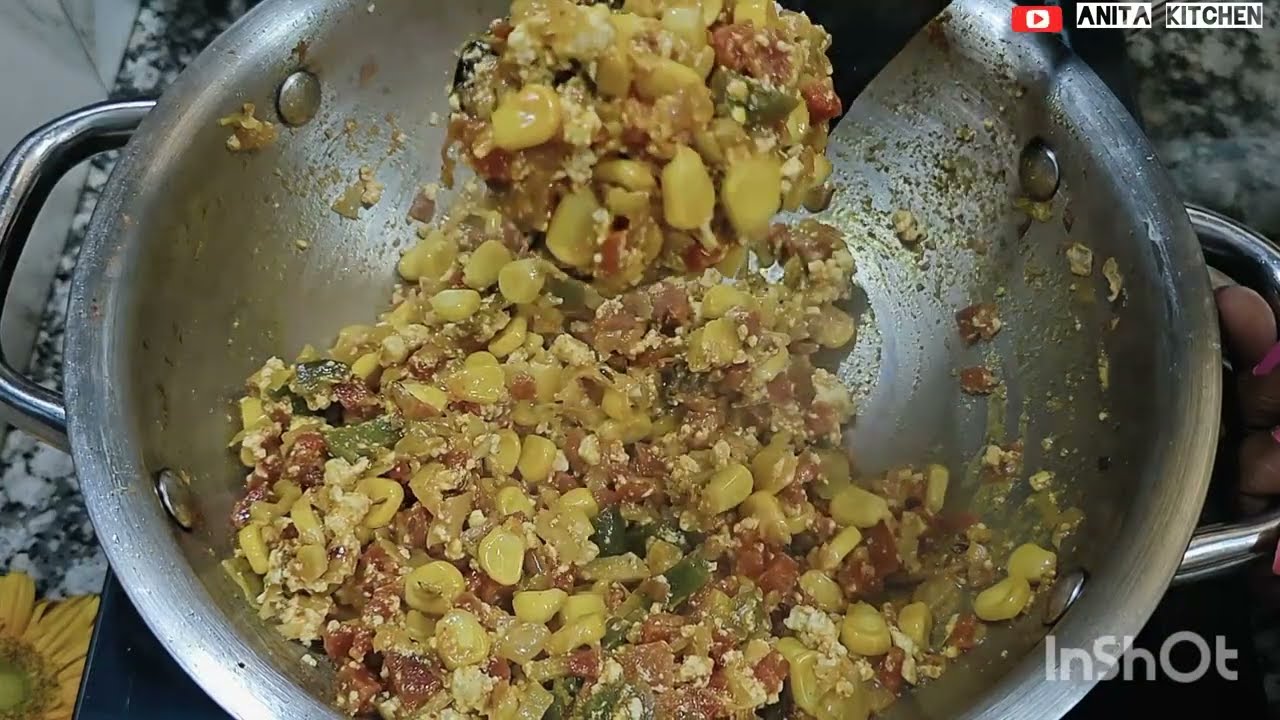 पनीर भुर्जी हेल्दी नुट्रिशन से भरा 😋| 