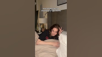 How people wake up to different alarms😭 w @haleyybaylee #shorts