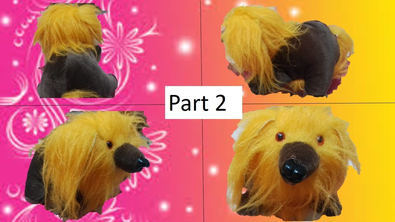 how to puppy dog with Fur or Felt clothes (part 2)