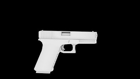 Speed Modeling Glock 17