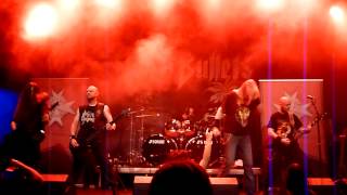 Hail of Bullets - Nachthexen+Warsaw Rising @ Dynamo (NL) 2014-sep-12