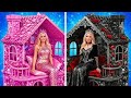 🖤 ゴス ヴァンパイア vs 🧜♀️ ソフト マーメイド!極限の部屋改装!