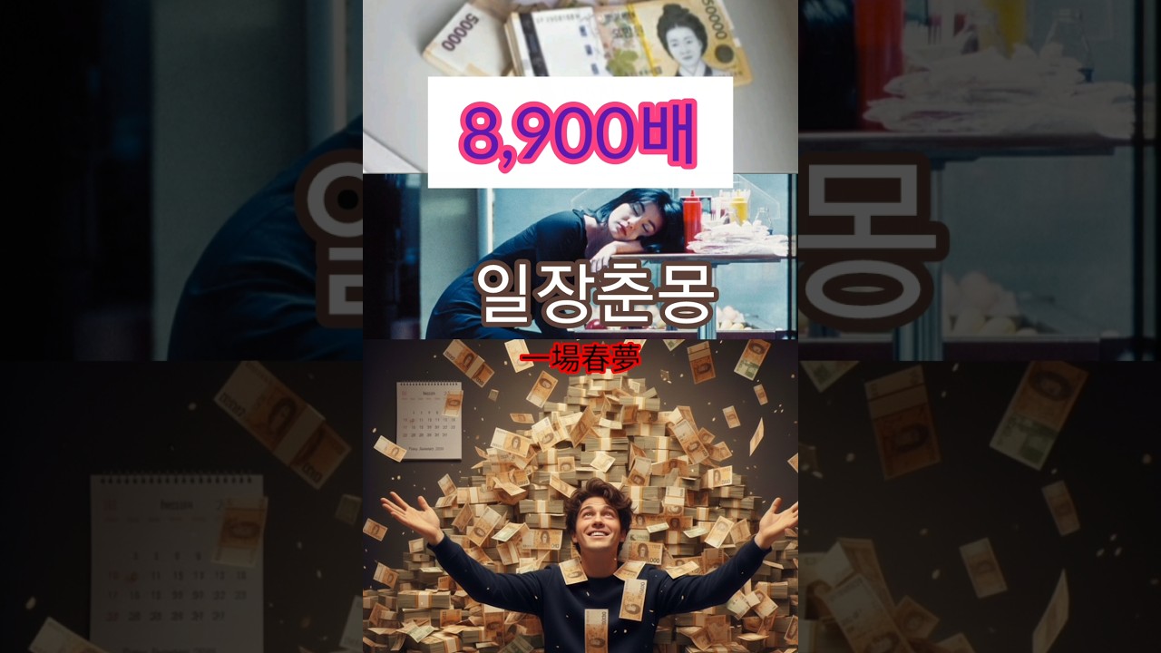 [경마] 일장춘몽 8,900배