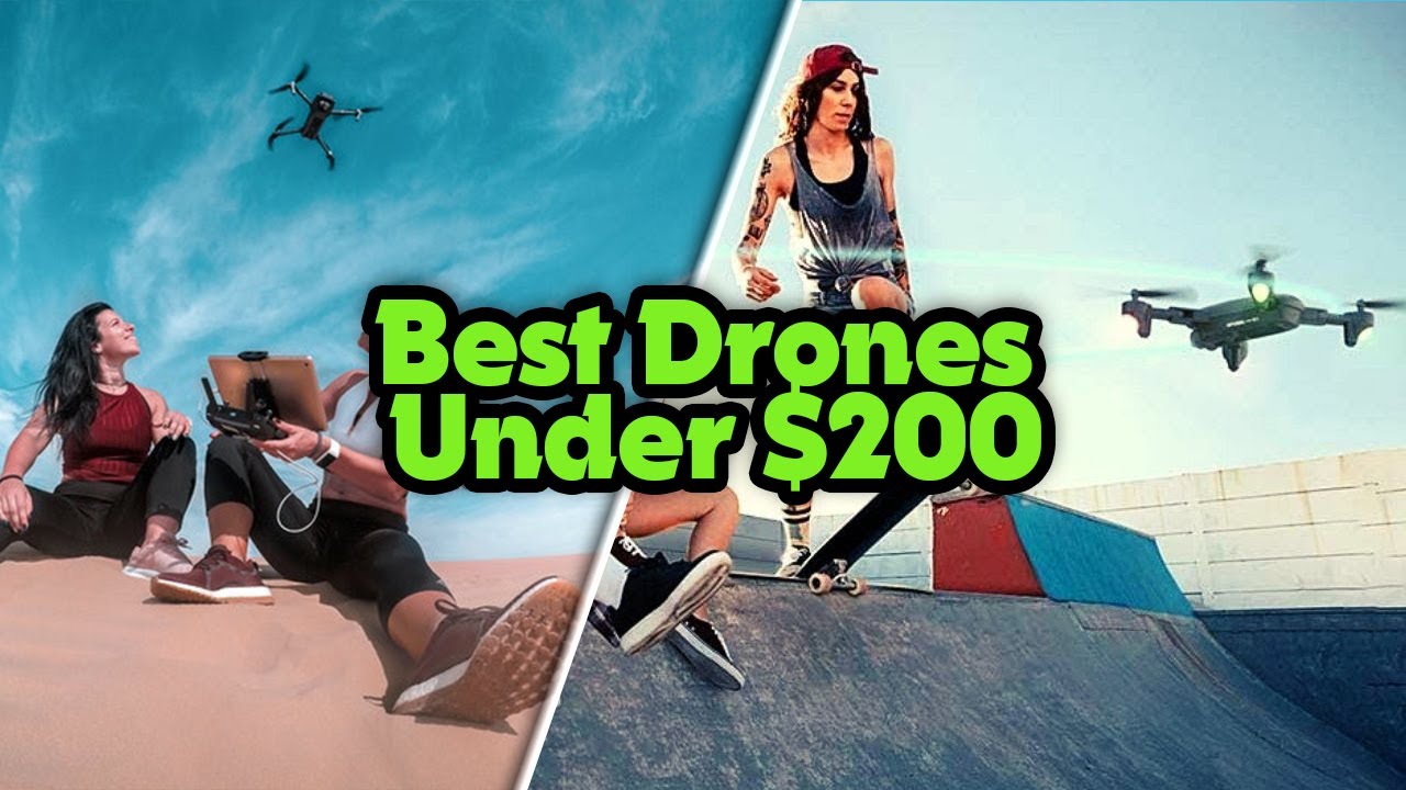 Top 5: Best Drones Under $200 In 2024 [ Best Drone For Travel ] - YouTube