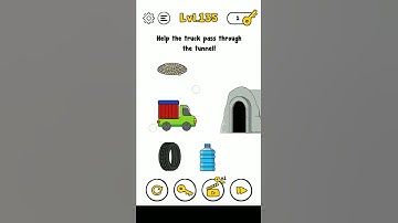 Trick Me - Level 135 - Help the truck pass through the tunnel