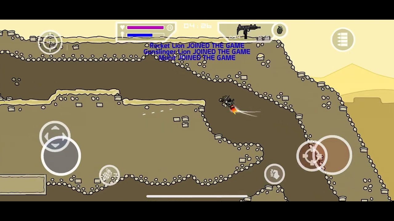 Mini Militia Doodle Army Hot Trending Map Catacombs🔥🔥🔥☠️