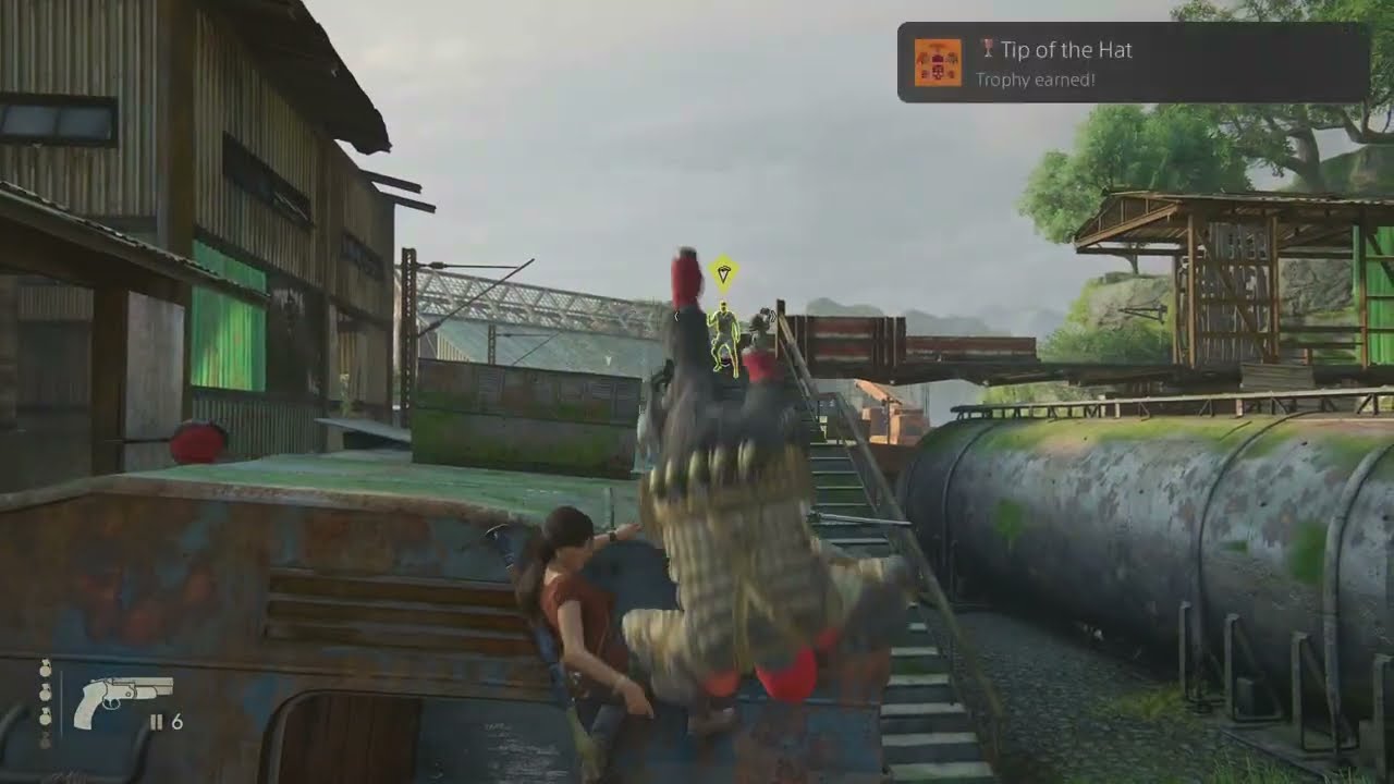 Tip of the Hat  - Uncharted: The Lost Legacy Trophy