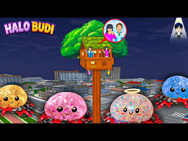 Yuta Mio Buat Rumah Pohon Paling Aman Dari Pasukan DUMPLING SQUISHY BERDARAH Di Kota Sakura😱