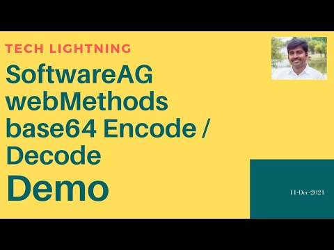 SoftwareAG webMethods - Base64 Encode, Base64 decode | webMethods Tutorials | Designer