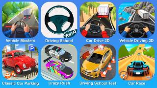 Vehicle Masters, Driving School and Parking, Car Drive 3D, Vehicle Driving 3D, Classic Car Parking screenshot 2