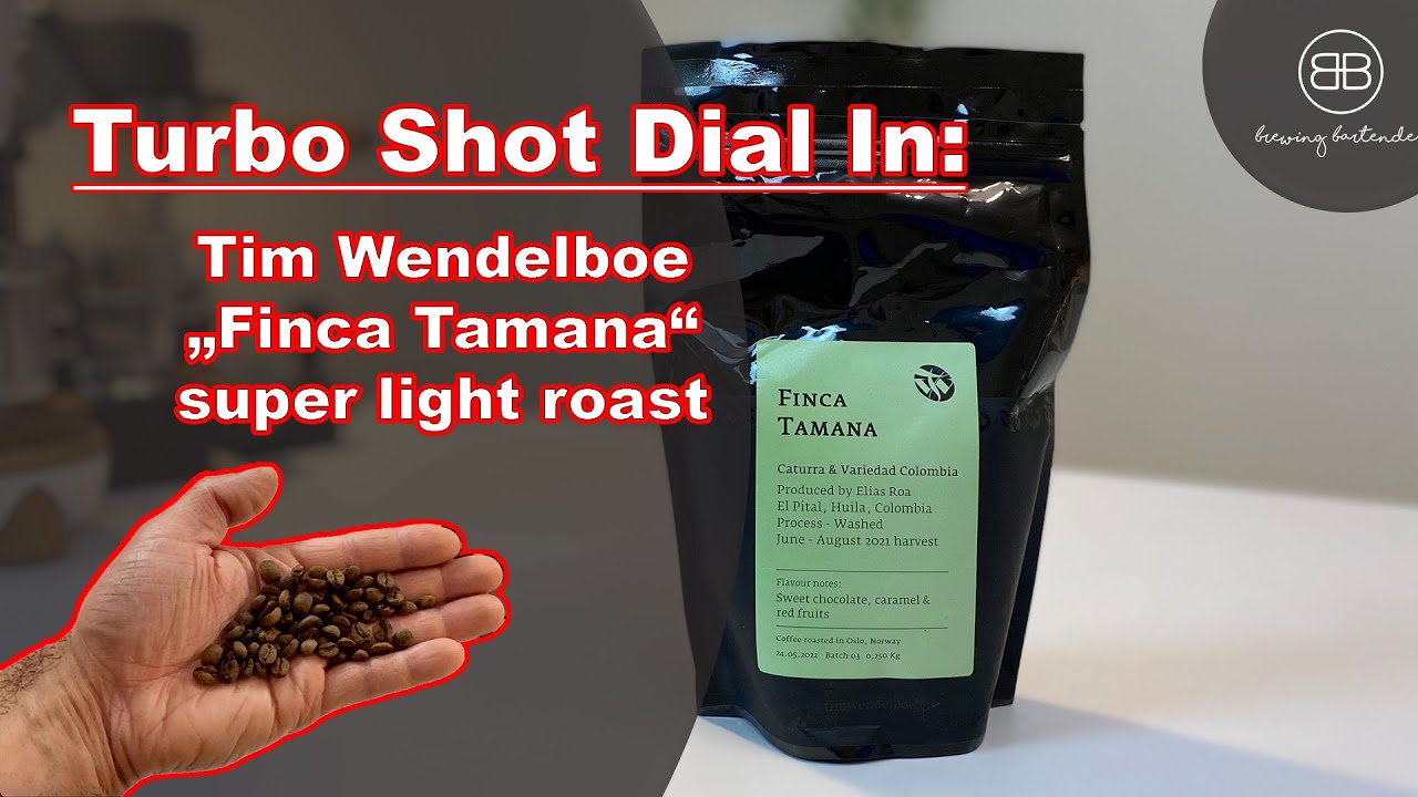 Dial In Turbo Shot: Tim Wendelboe "Finaca Tamana" Ultra Light Roast Arabica