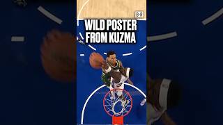 Kyle Kuzma took FLIGHT on this poster 🤯🔥