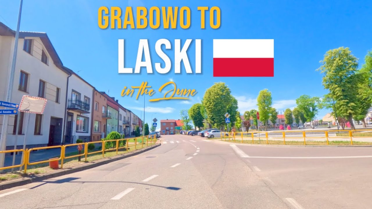 Scenic Drive Through Poland 🇵🇱 | Grabowo to Laski – June 2024 Adventure