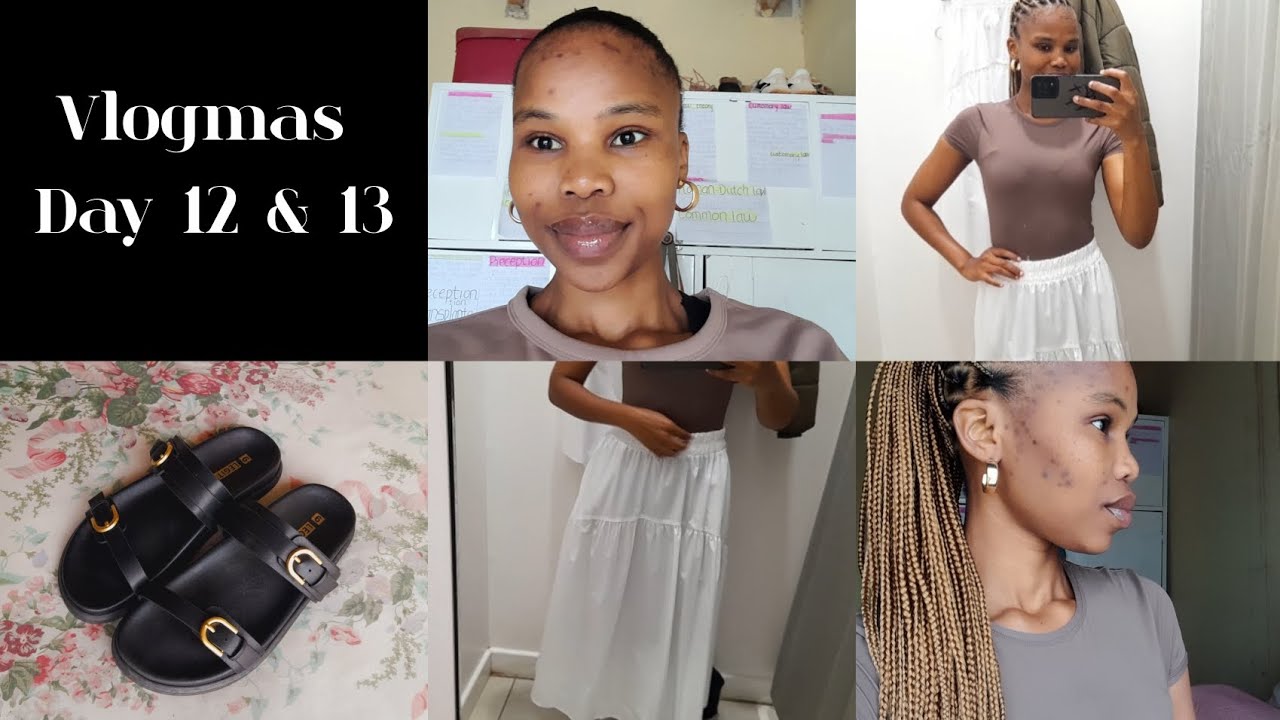 VLOGMAS 2025| haul, i finally got my hair done, come to the mall w/m & more| #southafricanyoutuber 