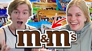 We Ranked 13 Different Flavors of M&Ms! | Which M&Ms are the BEST!? (Girlfriend Edition)