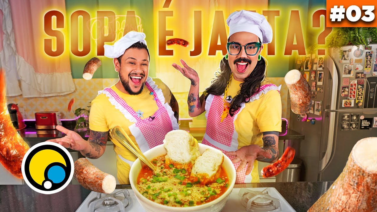 GASTRONODIVA 4 - SOPA É JANTA SIM! SOPA de MANDIOCA com LINGUIÇA | DiaTV