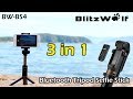 Bluetooth СЕЛФИ ПАЛКА-ШТАТИВ 3 в 1. BlitzWolf BW-BS3 Selfie Sticks