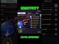 Free Fire Headshot setting 2026 ⚡ Best Sensitivity Settings ⚙️| Sensitivity + Hud Settings Free Fire