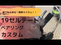 【19セルテート】ベアリング追加。簡単カスタム！