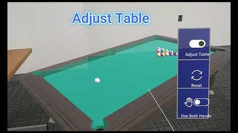 AR Billiard Game with Unity + MRTK