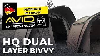 Avid Karpfenangeln TV! | Produkte Im Fokus! | HQ Dual Layer Bivvy!