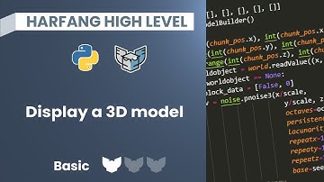 Import 3D Model in scene in Python with Harfang High Level