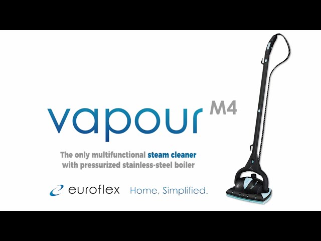 Euroflex M4S Ultra Dry Steam All-in-One Floor & Portable Steam Cleaner