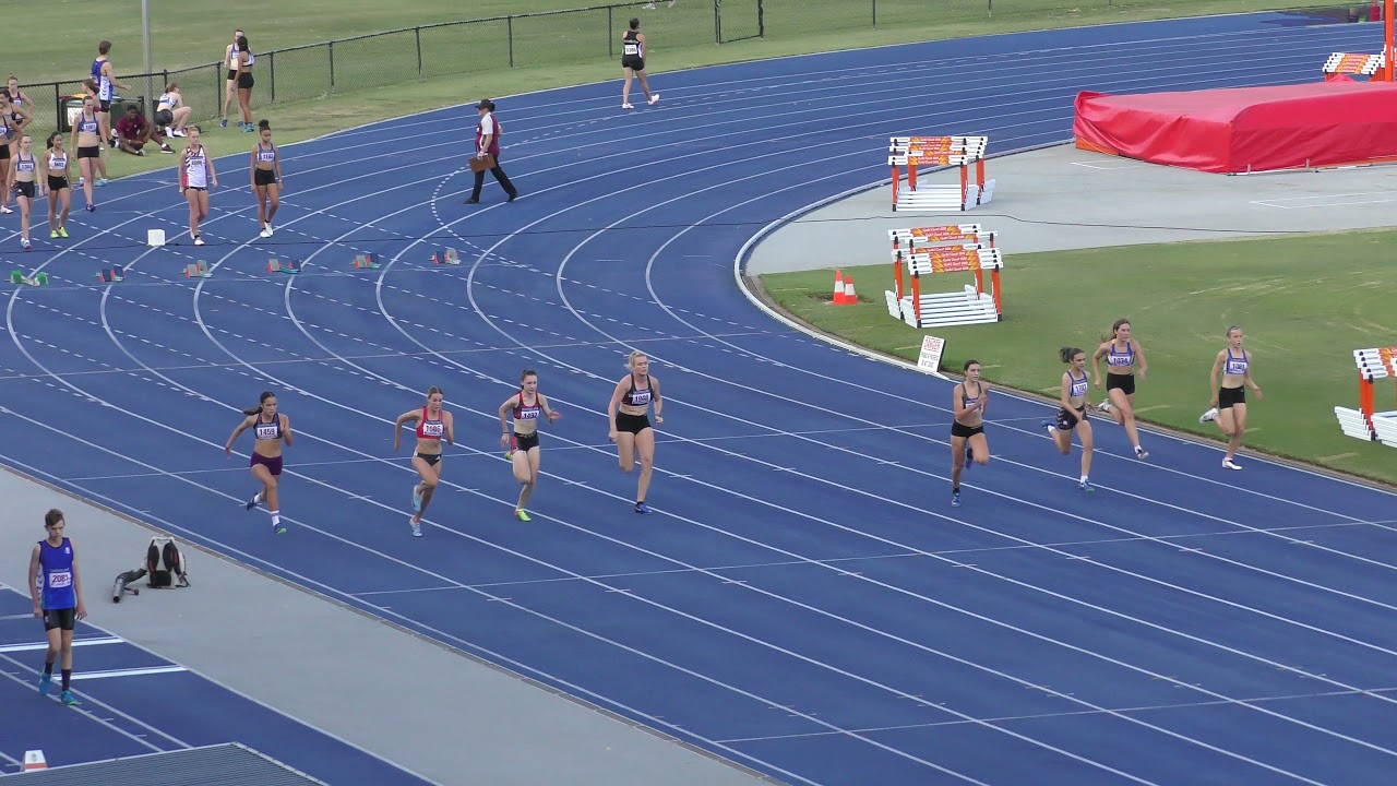 100m H3 Stephanie Gebert  13.23  -4.8  Garry Brown Shield 2019