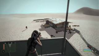 Crysis Custom Player Model and 3rd person View Test