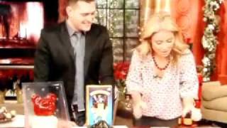 Michael Buble' on Live with Kelly 12/16/11 Part 5