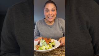 Chicken Nugget Salad #lunchtime #menopause #highprotein #15minutemeals