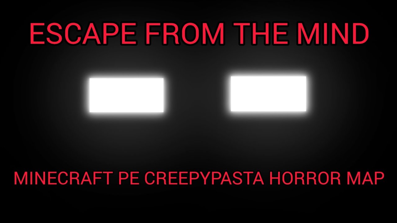 Escape From The Mind - Minecraft PE Horror Map - YouTube