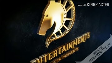 How to Vivegam movie font title animation