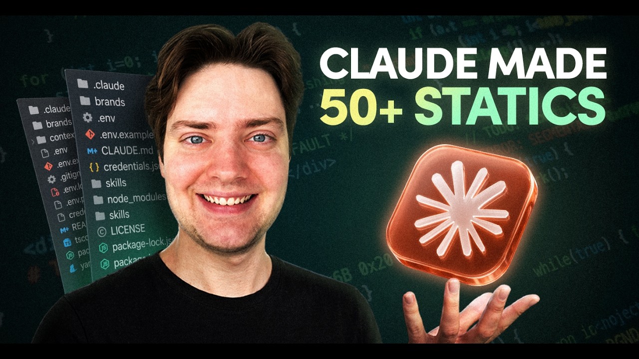 How I Launch 50+ Meta Ads in 30 Minutes With Claude Code - YouTube