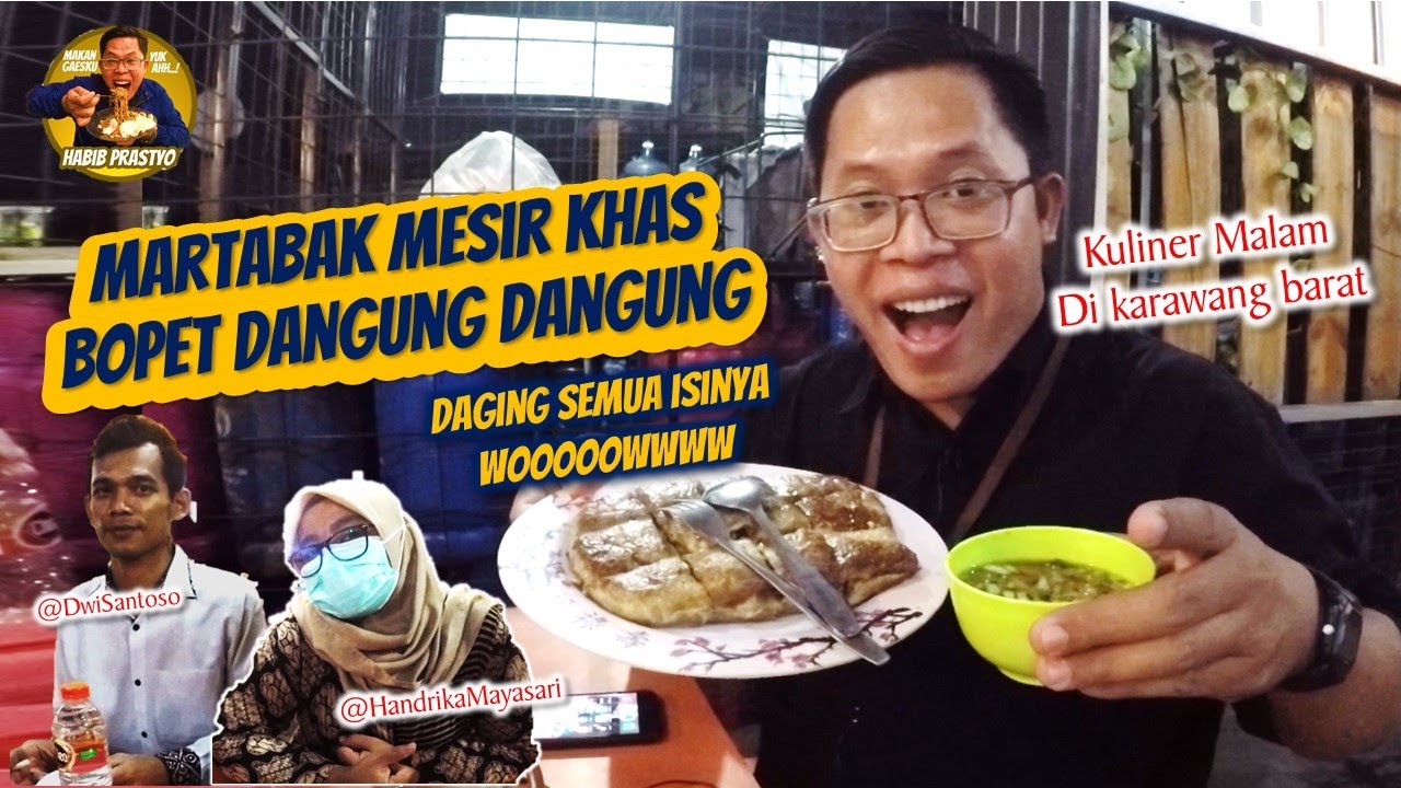 MARTABAK MESIR KHAS BOPET DANGUNG DANGUNG | MARTABAK ISI DAGING SEMUA