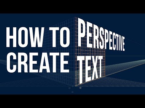 How to Create Perspective Text in Illustrator