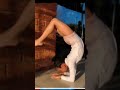 contortion and gymnastics pose