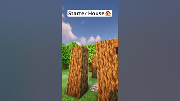 Minecraft Easy House Tutorial🏠 #shorts