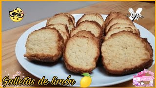 prepara estas deliciosas galletas de limón 🍋| dulceysalado