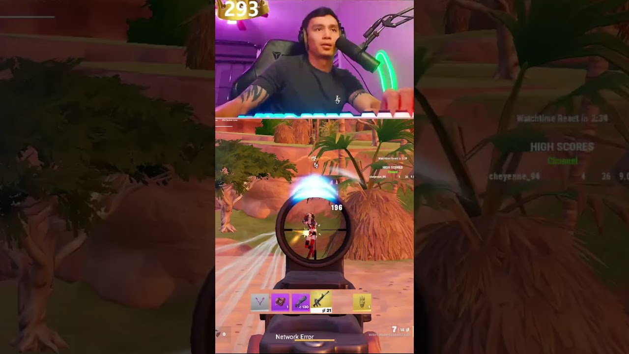 insane end game win in the new season #fortnite