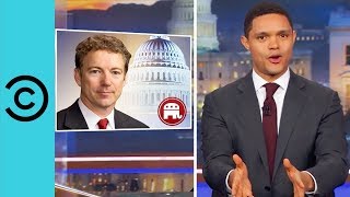 Senator Rand Paul Attacked Over Grass Clippings? | The Daily Show