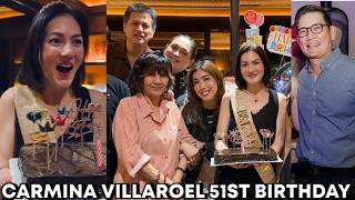 Carmina Villaroel 51st Birthday❤️May Special na BUMISITA sa Birthday ni Carmina Villaroel