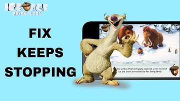 How To Fix And Solve Keeps Stopping On Ice Age Adventures App | Final Solution