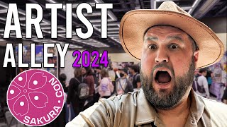 Sakura Con 2024 Artist Alley 4K Tour