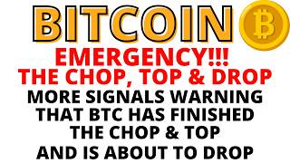 A BITCOIN EMERGENCY:  MY FINAL BTC WARNING!!! Bitcoin is About to get the Last Leg Dow of the CRASH!