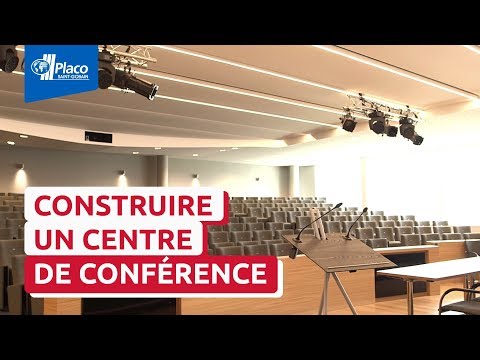 La construction du centre de conférence le 14 PMF | Trophées Placo® 2015
