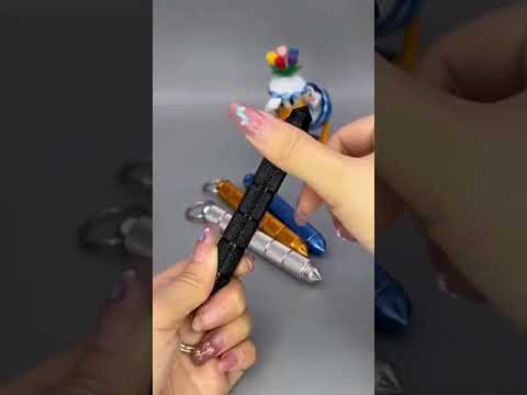 Брелок-куботан із потайним мініножем KnifeChain 3 в 1, чорний, видео 1